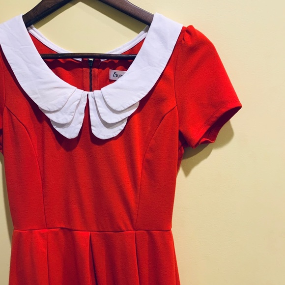 Triple Peter Pan Collar Dress - Picture 8 of 8